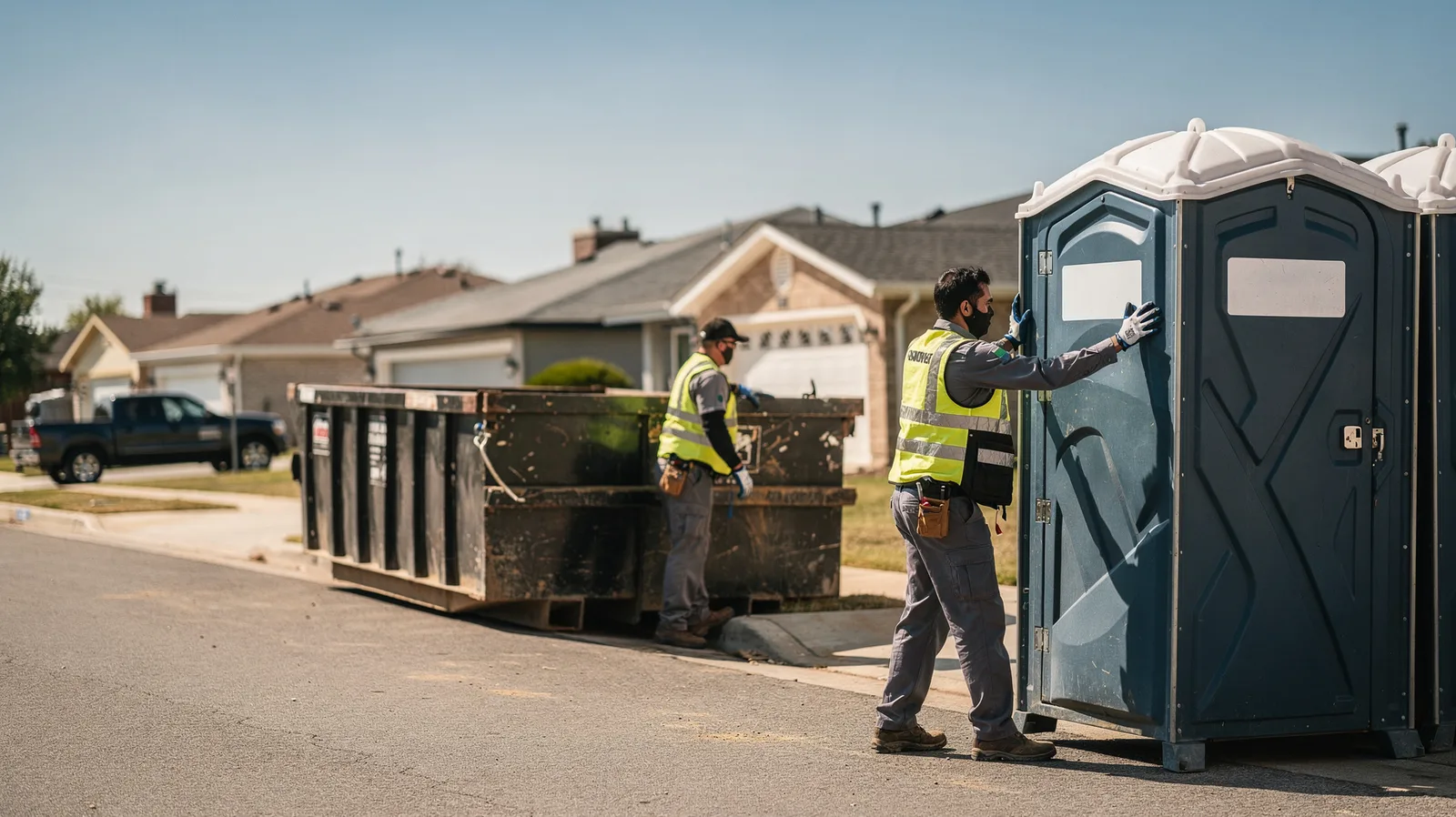 Porta Potty Rental in Ivanhoe, TX near me